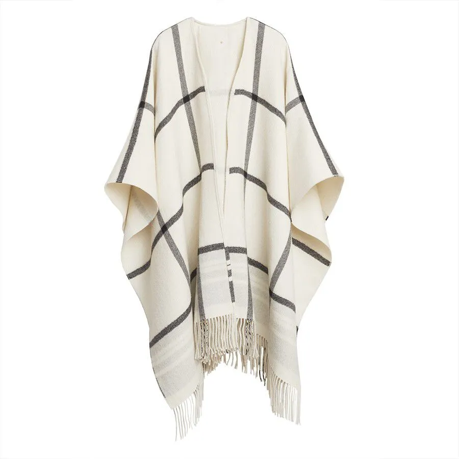 Alpaca Double Face Cape
