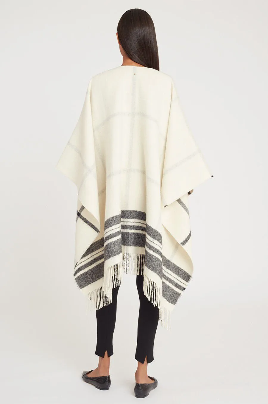 Alpaca Double Face Cape