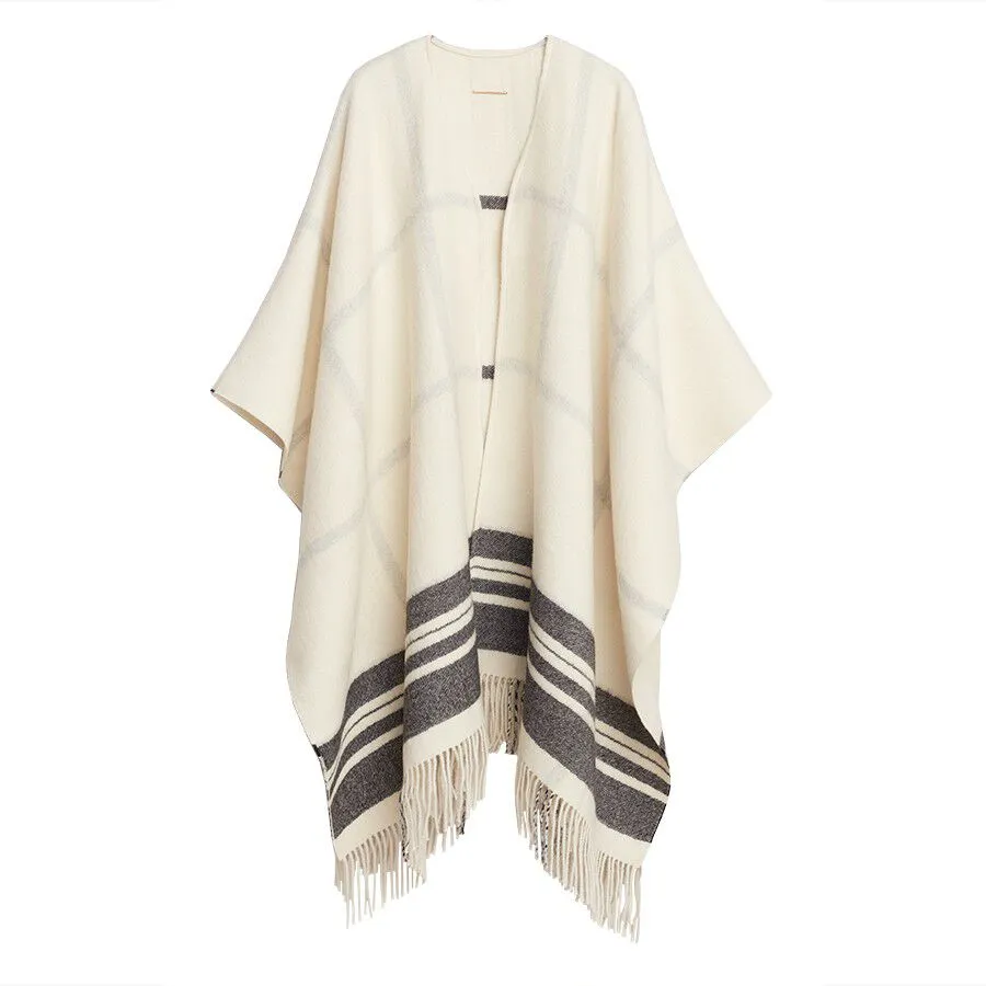 Alpaca Double Face Cape