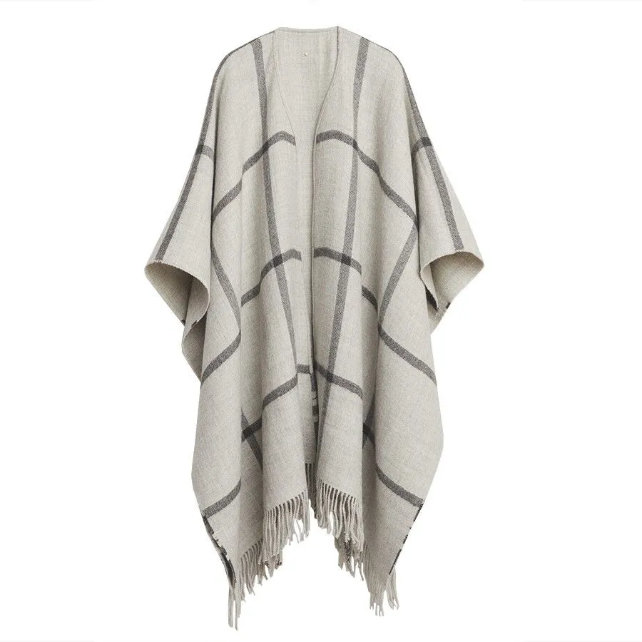 Alpaca Double Face Cape