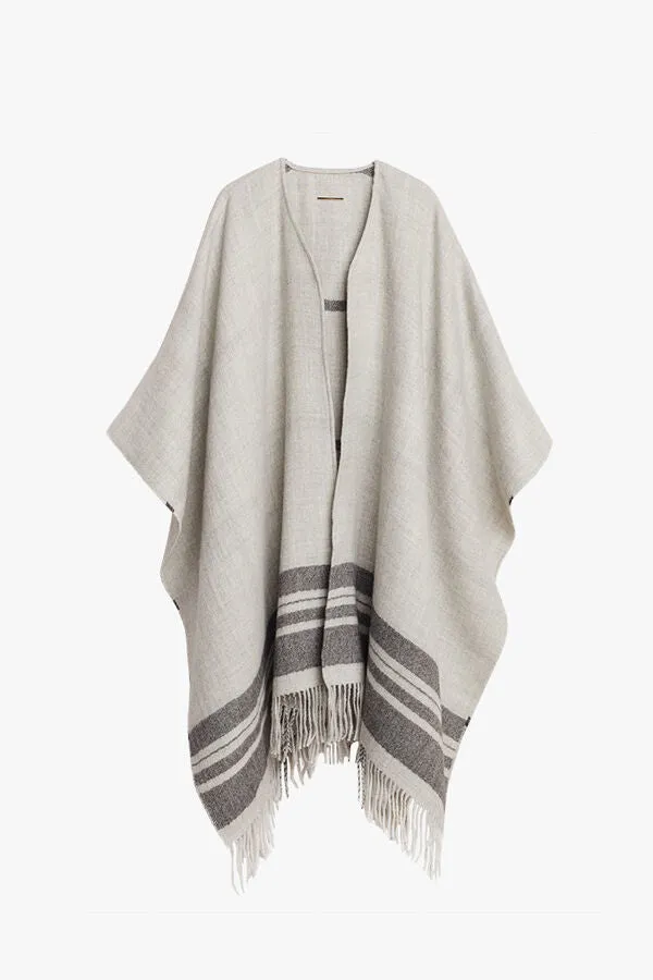 Alpaca Double Face Cape