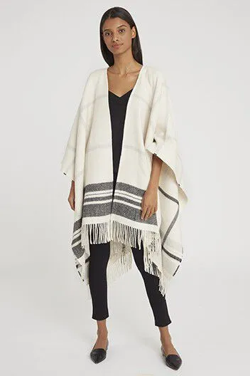Alpaca Double Face Cape