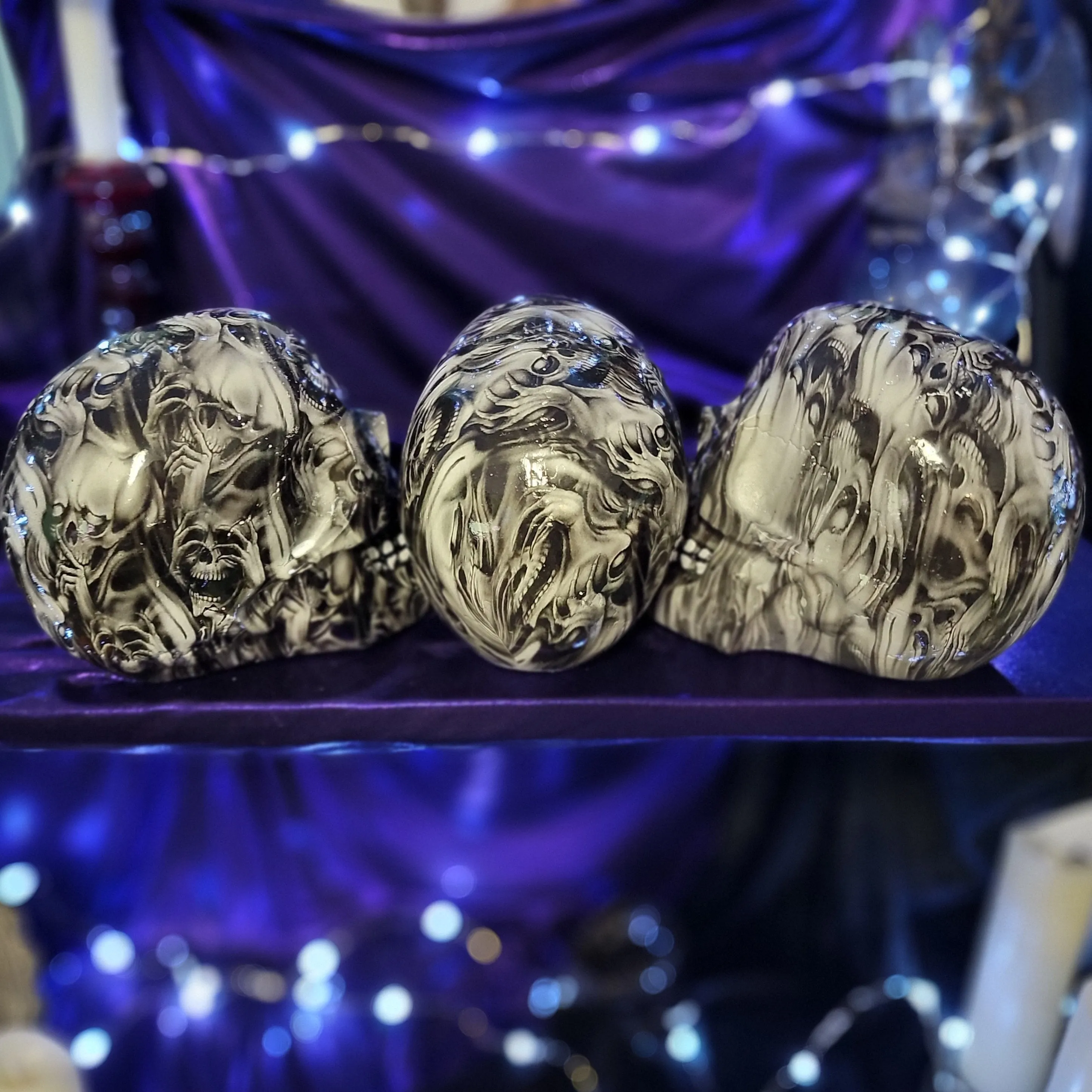 DEFECT-DISCOUNT-Screaming Souls Skull