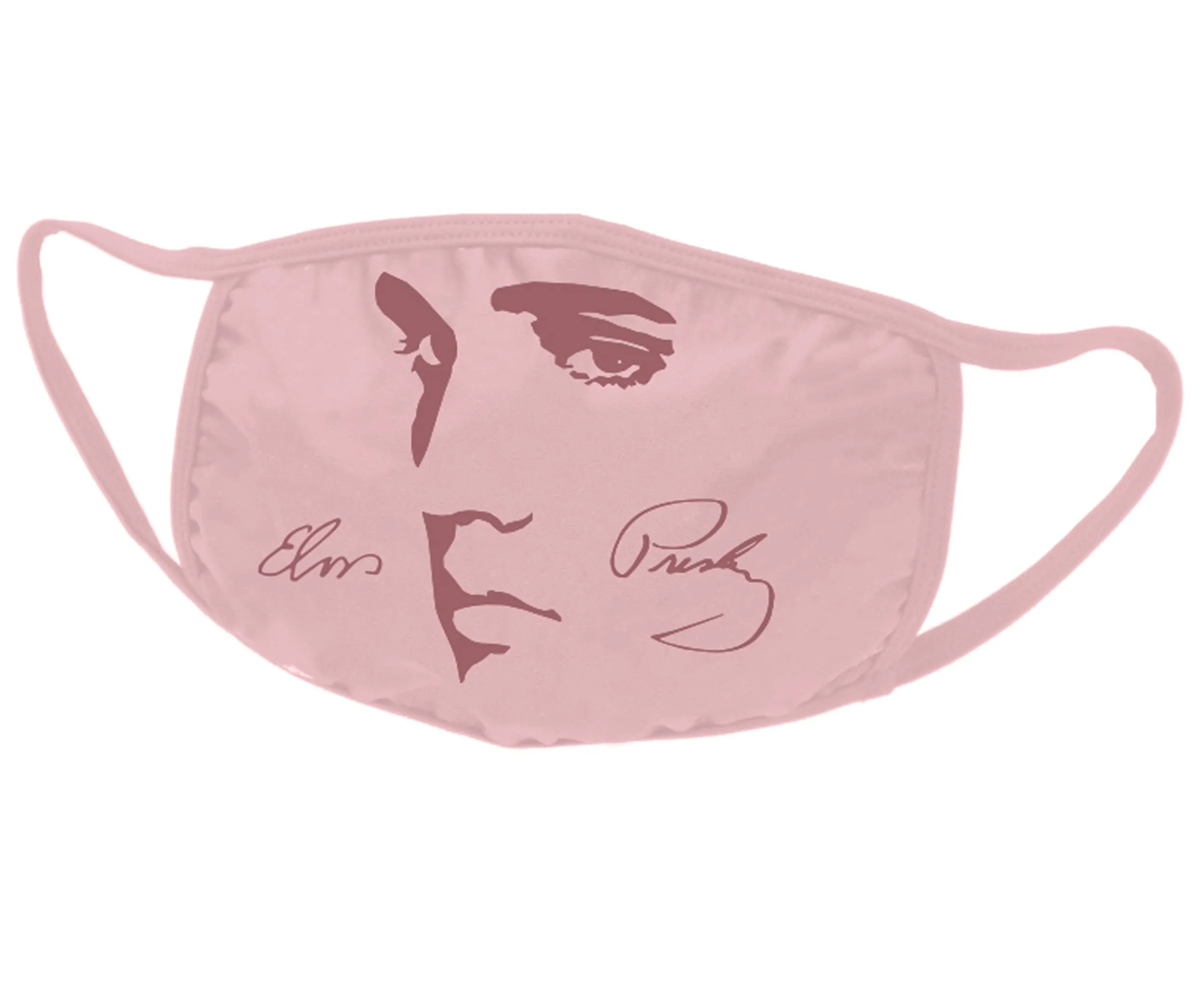 Elvis Presley Signature Profile Face Mask