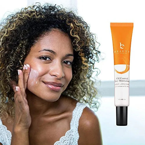 FACIAL MOISTURIZER, ORGANIC & NATURAL FACE MOISTURIZING CREAM FOR COMBINATION, OILY AND SENSITIVE SKIN - BEST NON-GREASY OIL CONTROL, ANTI-AGING FOR MEN AND WOMEN DAY & NIGHT - HELPS REDUCE WRINKLES