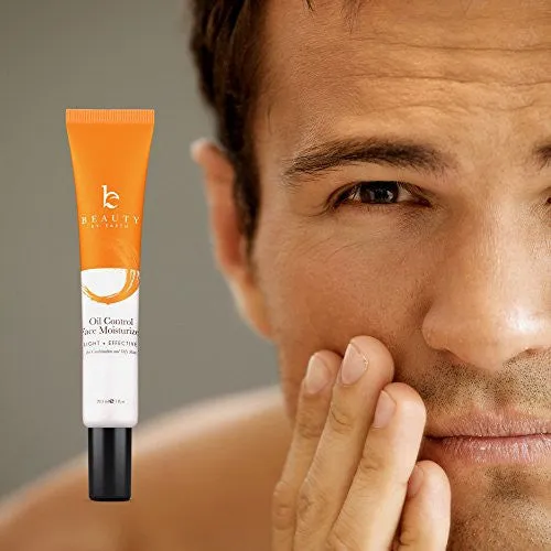 FACIAL MOISTURIZER, ORGANIC & NATURAL FACE MOISTURIZING CREAM FOR COMBINATION, OILY AND SENSITIVE SKIN - BEST NON-GREASY OIL CONTROL, ANTI-AGING FOR MEN AND WOMEN DAY & NIGHT - HELPS REDUCE WRINKLES