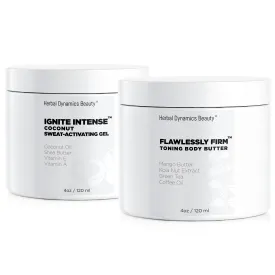 Flawlessly Fit!™ Kit: Coconut Sweat Activating Gel   Kola Nut Toning Body Butter Duo