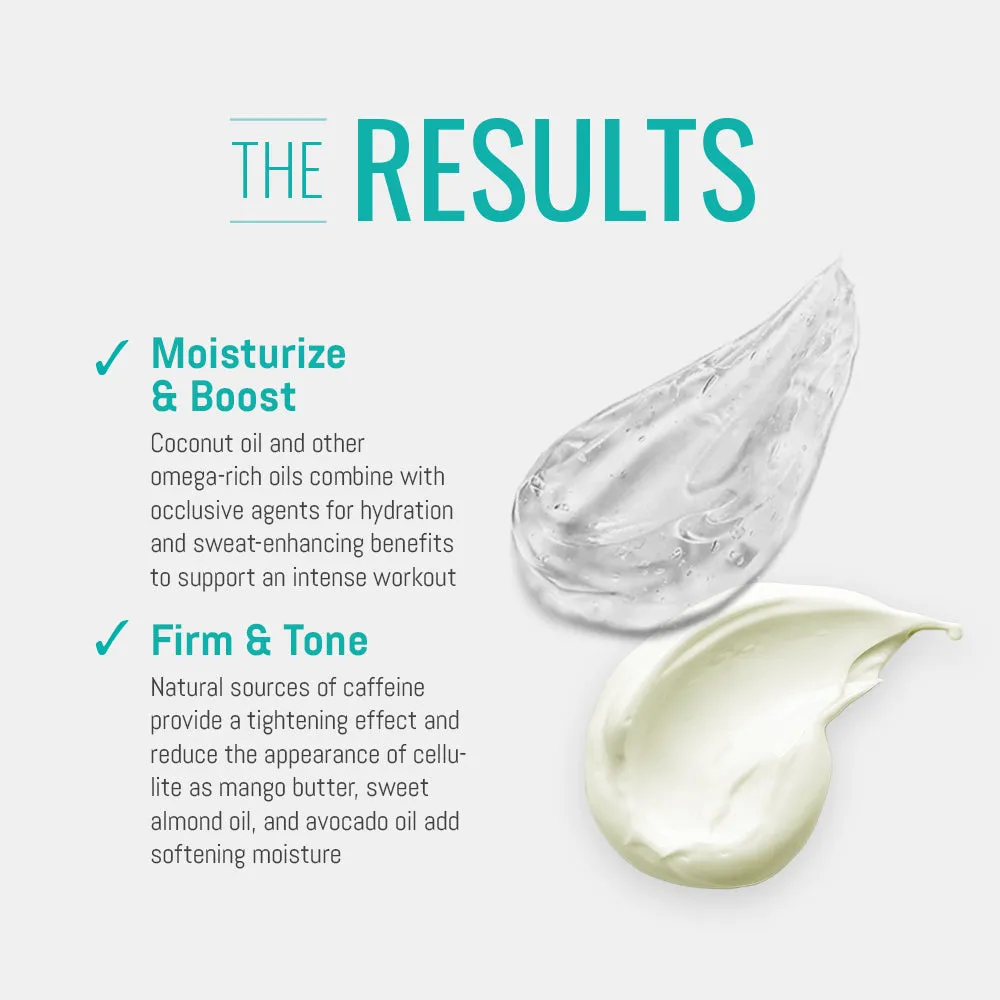 Flawlessly Fit!™ Kit: Coconut Sweat Activating Gel   Kola Nut Toning Body Butter Duo