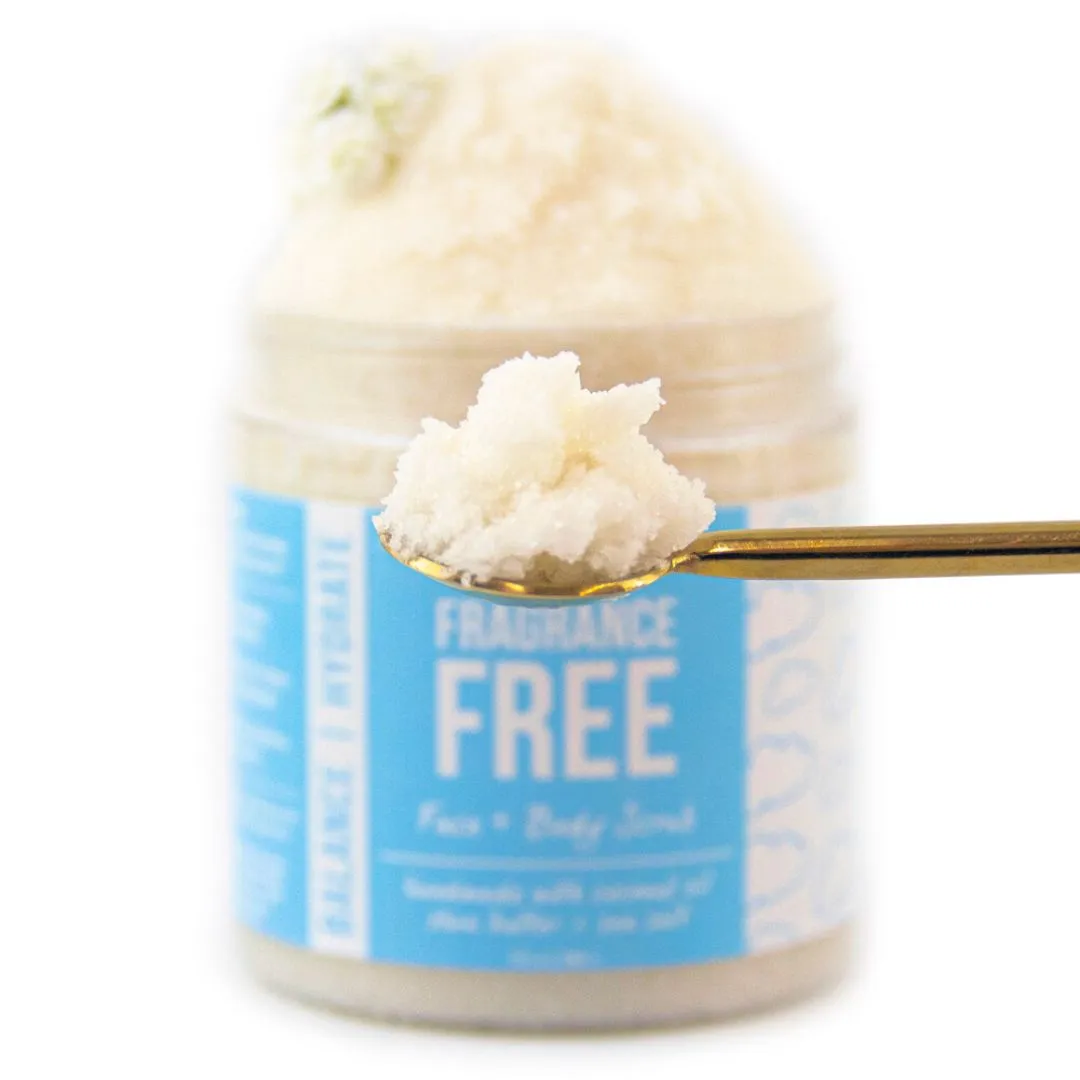 Fragrance Free Face & Body Scrub