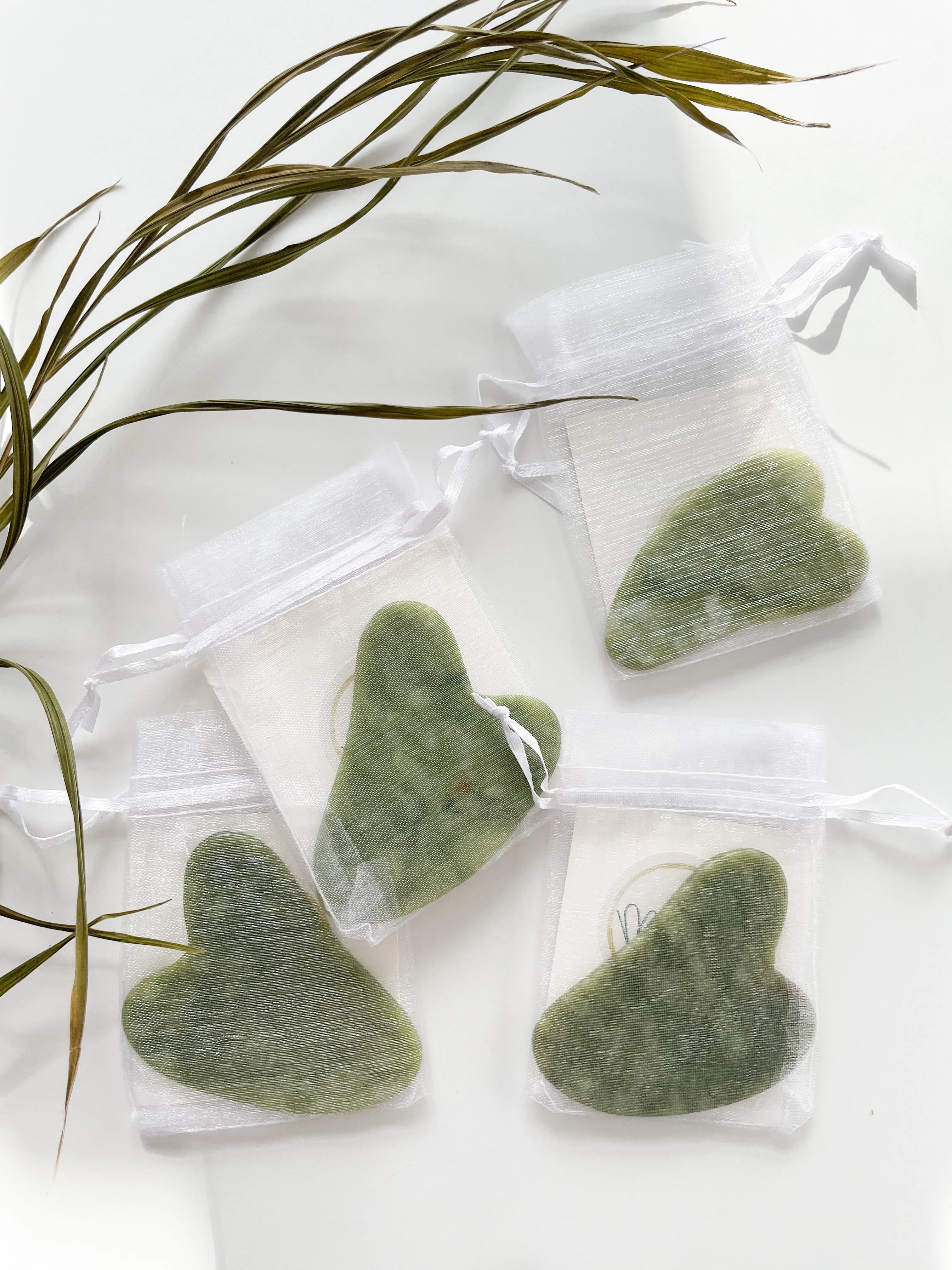 Gua Sha Natural & Ethical Nephrite Jade Stone Facial Massager