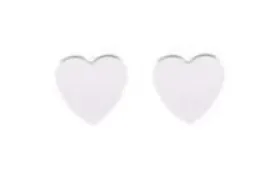 HEART STUD EARRINGS