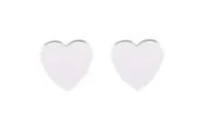 HEART STUD EARRINGS