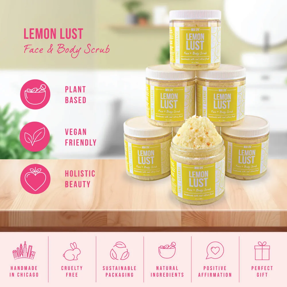 Lemon Lust Face & Body Scrub