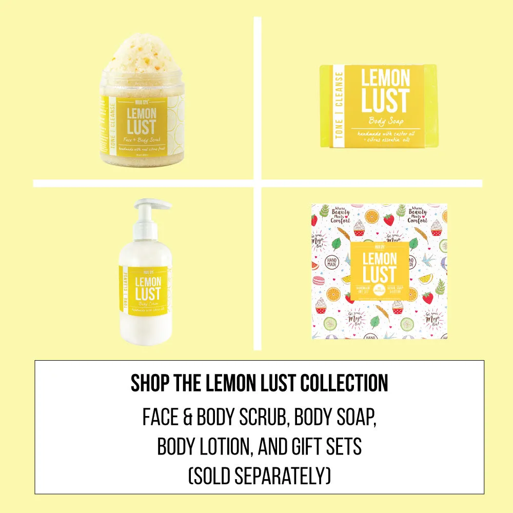 Lemon Lust Face & Body Scrub