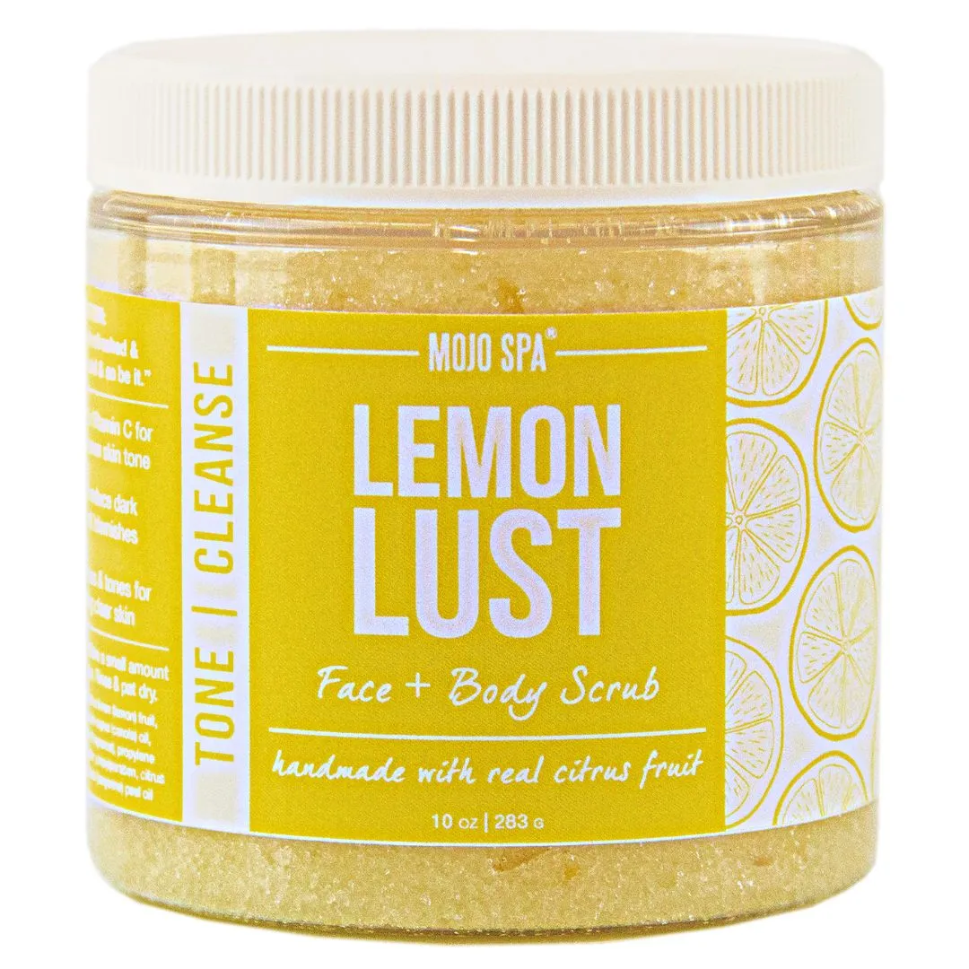Lemon Lust Face & Body Scrub