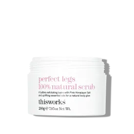 perfect legs 100% natural scrub